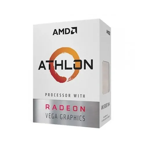 AMD Athlon PRO 300GE AM4 Socket Desktop Processor with Radeon Vega 3 Graphics